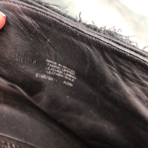 BCBGMaxAzria Black Satin Ruffled Booties - Picture 7 of 8